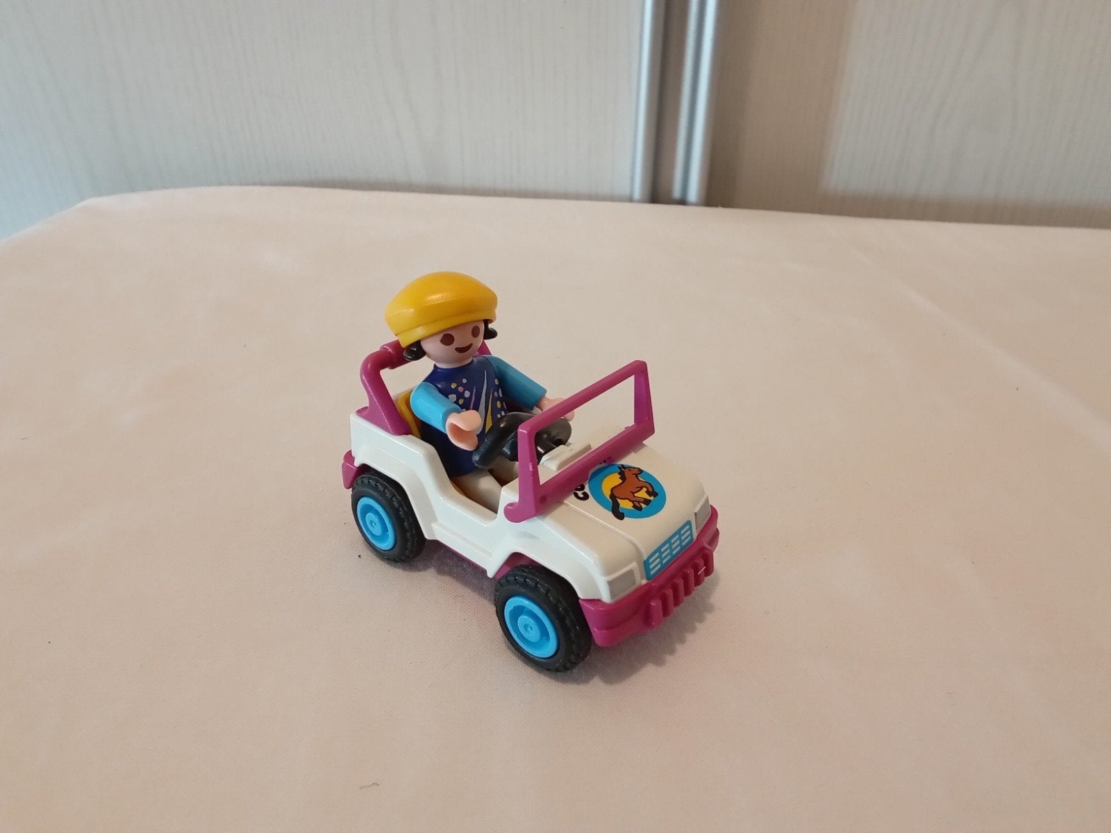 Playmobil 3067 meisje in mini auto compleet, Ophalen of Verzenden, Gebruikt