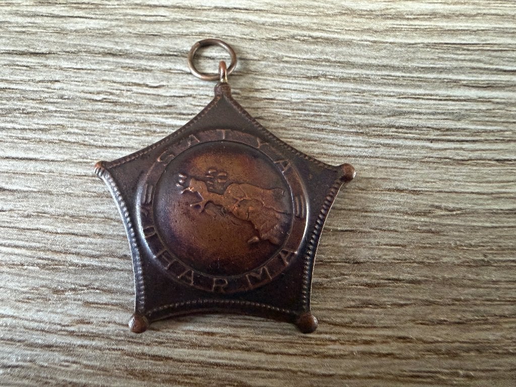 Satya Dharma. Indonesische Onderschieiding Nieuw Guinea, Ophalen of Verzenden, Landmacht, Nederland, Lintje, Medaille of Wings
