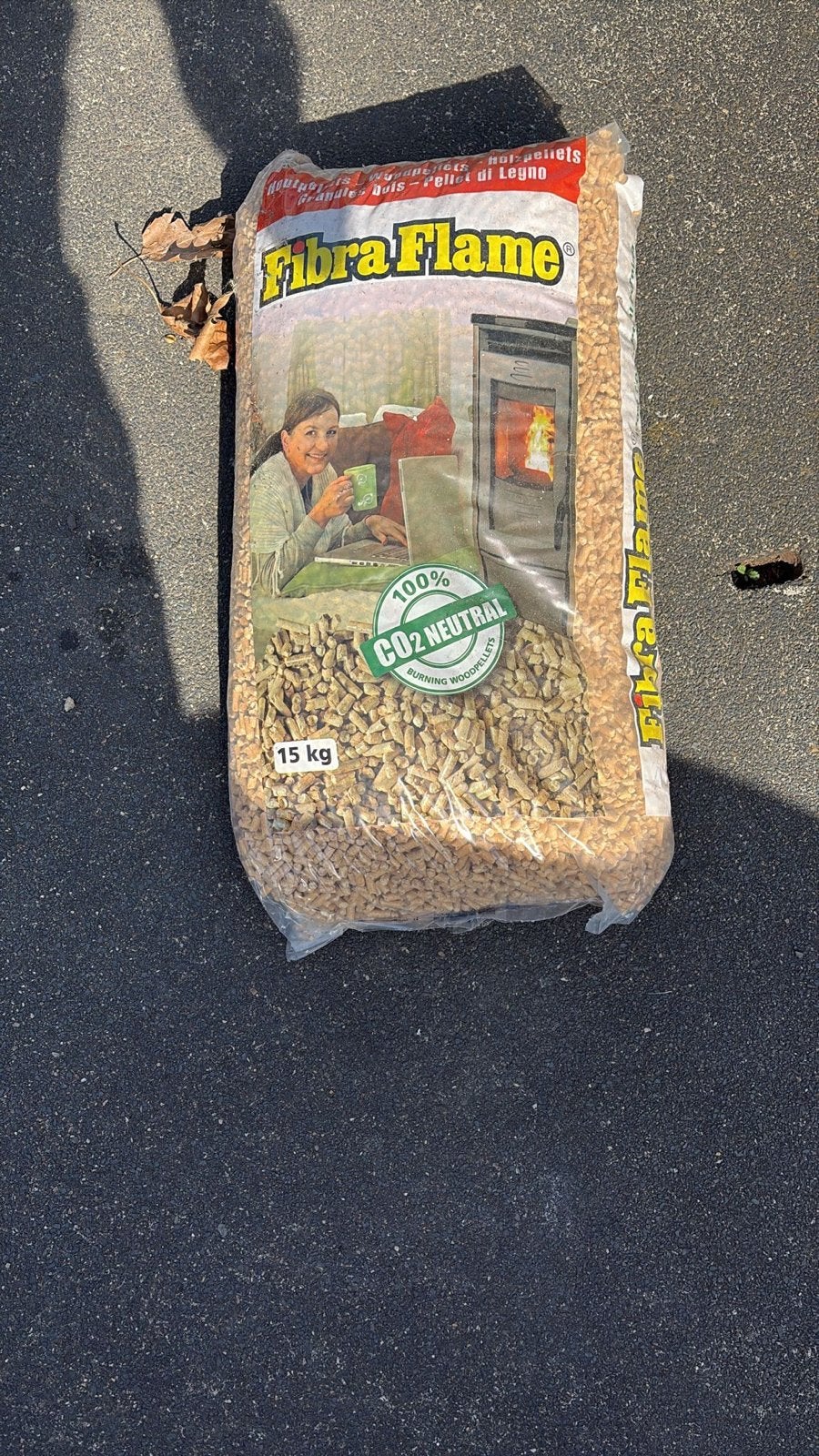 11zakken Fibra Flame 15kg pelletkorrels voor palletkachel, Ophalen, Nieuw, Overige soorten