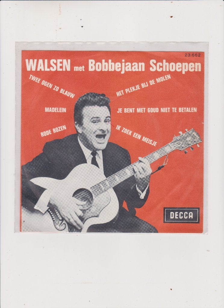 bobbejaan schoepen, Ophalen of Verzenden, Gebruikt, 7 inch, Levenslied of Smartlap