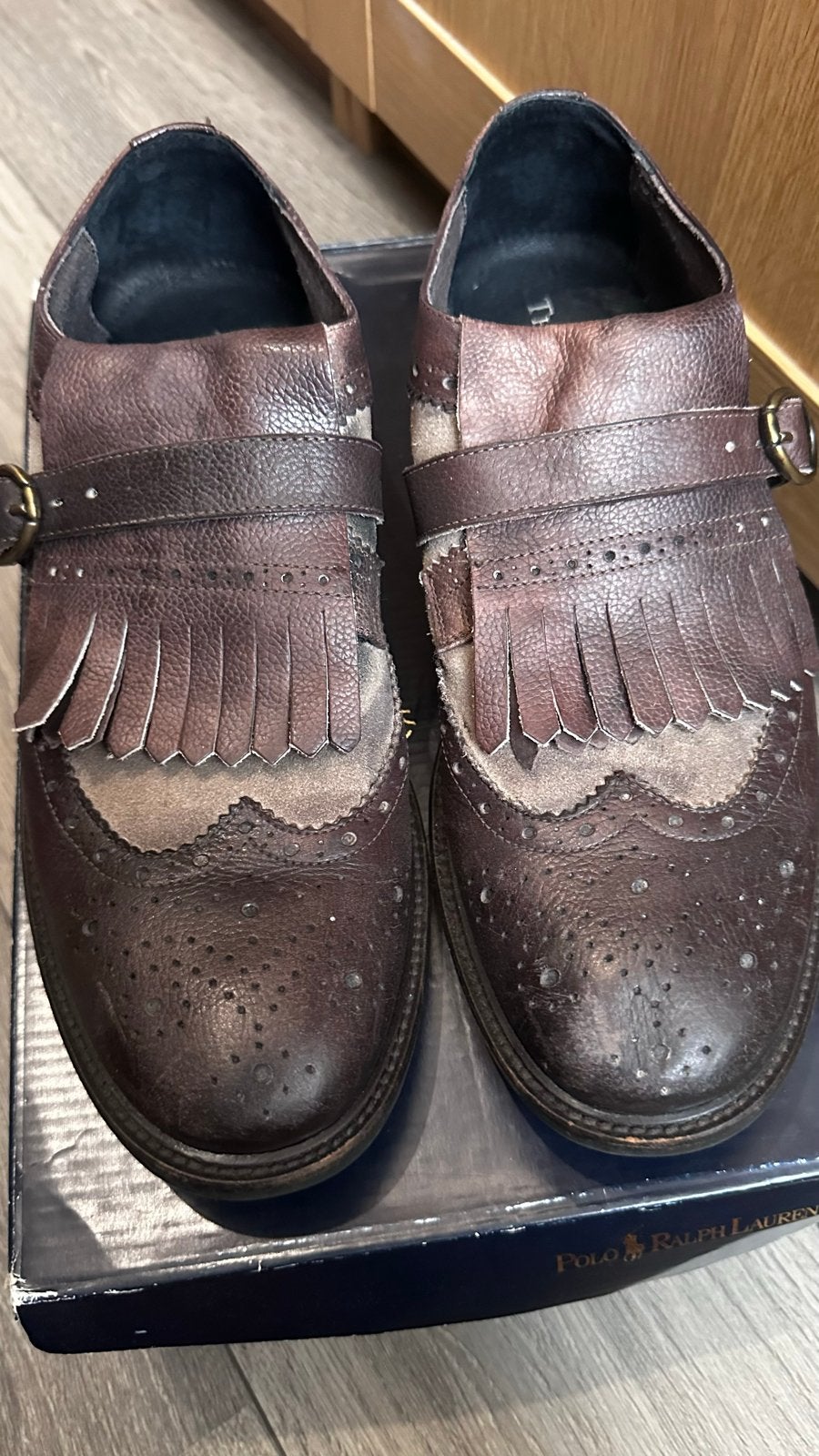 Nette Schoenen - Maat 43, Ophalen of Verzenden, Gedragen, Bruin, Veterschoenen