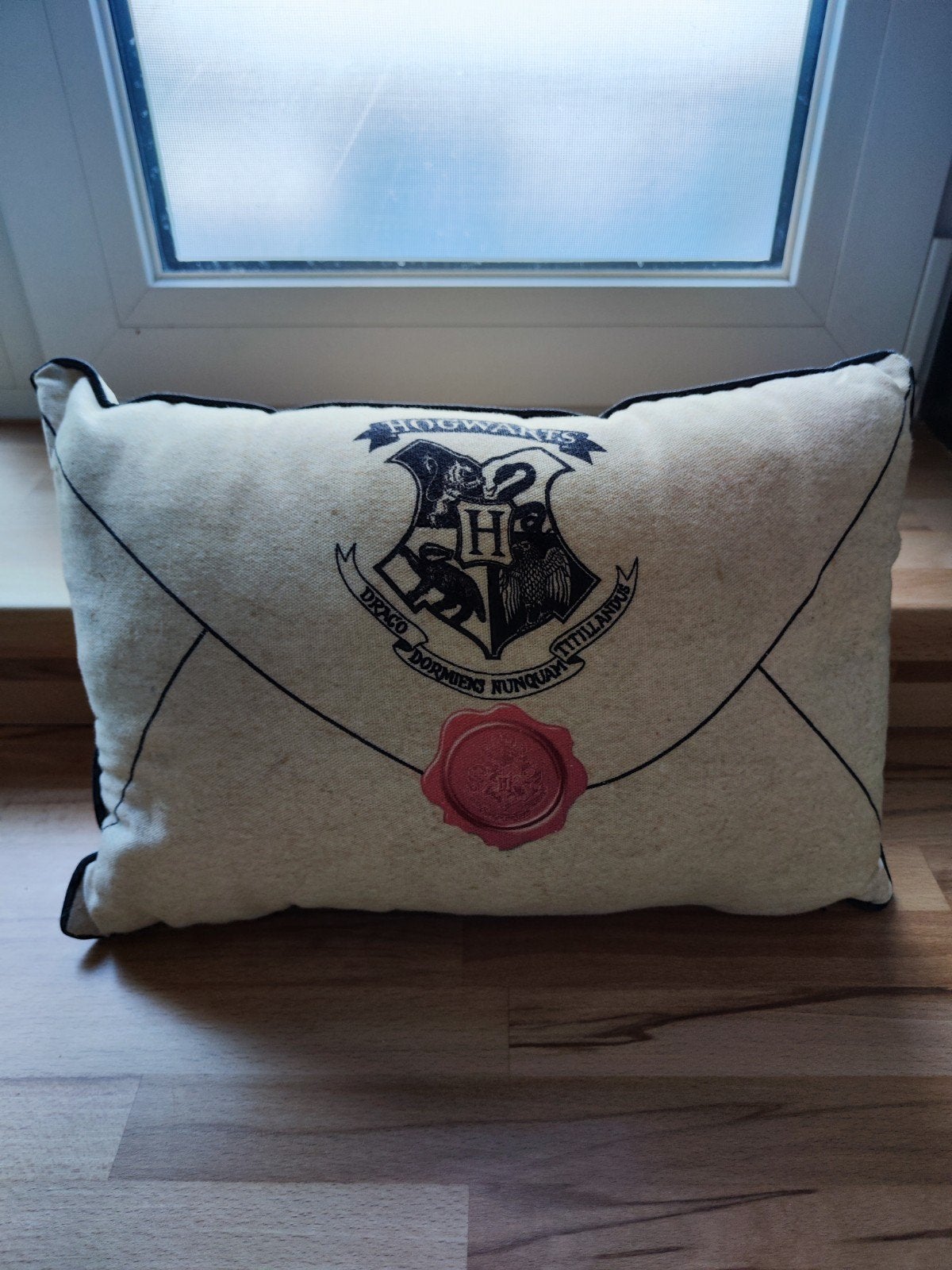 Kussen Harry Potter, Beige, Nieuw, Ophalen of Verzenden, Sierkussen