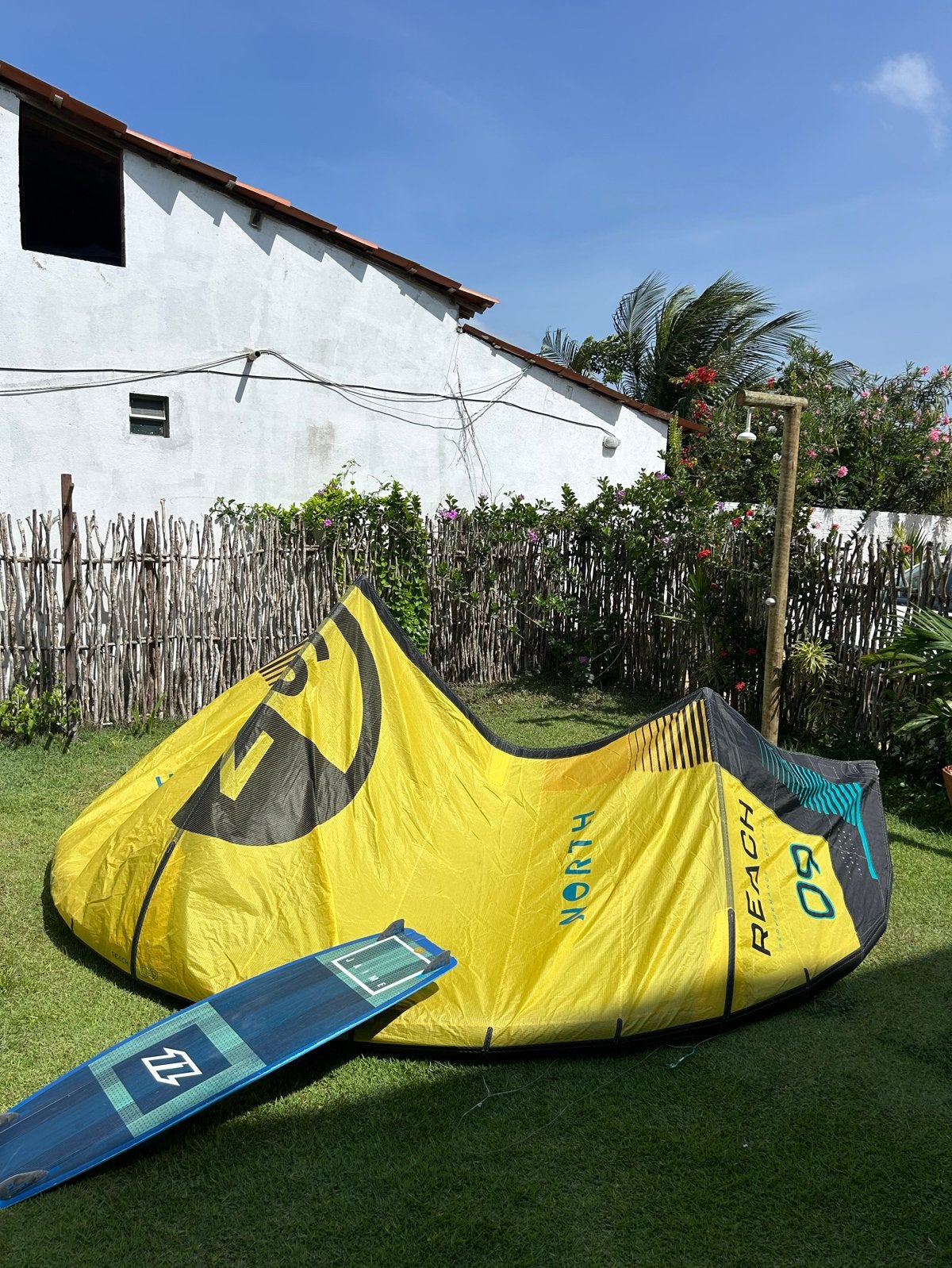 North Reach 2024 Kite, Gebruikt, 9 m², Geen board, Ophalen of Verzenden