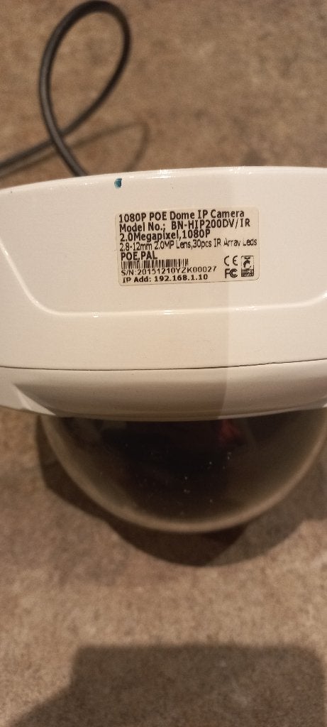 Tijdelijk gebruikte Zeer scherpe Beveiligingscamera!, Ophalen, Zo goed als nieuw, Buitencamera