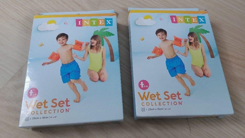 Intex Wet Set Collection zwembandjes 3-6 jaar (2 paar), Ophalen, Jongen of Meisje, Overige maten, Zo goed als nieuw