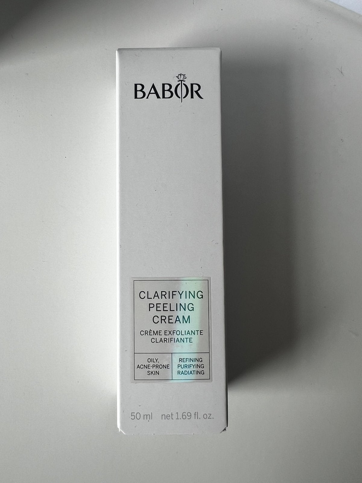 Babor clarifying peeling cream (nieuw in doos), Ophalen of Verzenden, Nieuw, Gehele gezicht