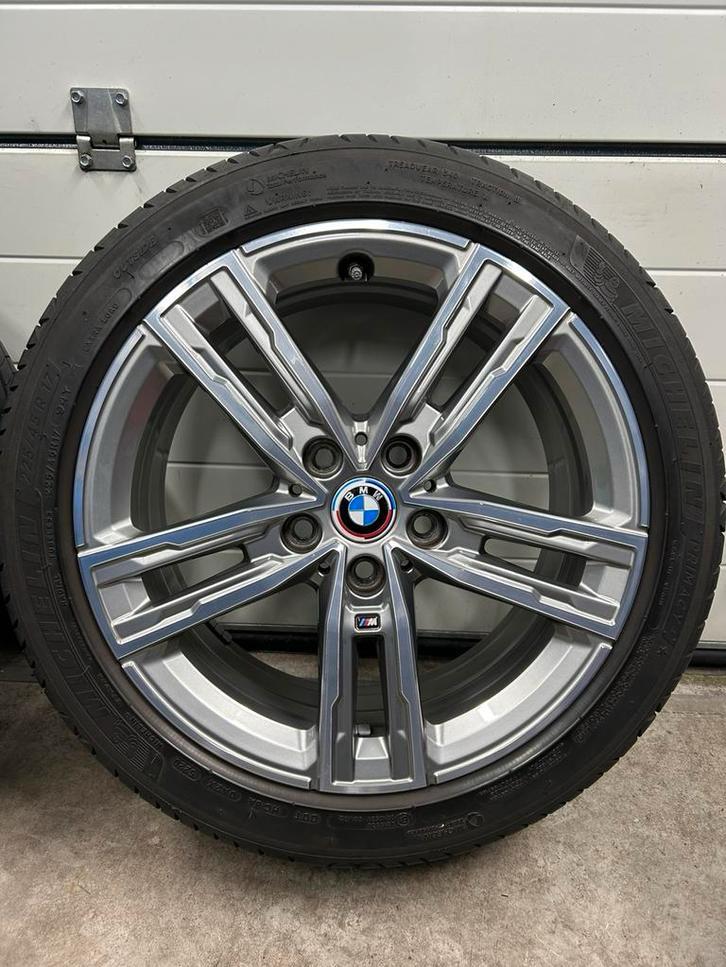 17 inch BMW M Velgen Style 550 Michelin zomer 1/2serie, Ophalen, Gebruikt, Velg(en), 17 inch