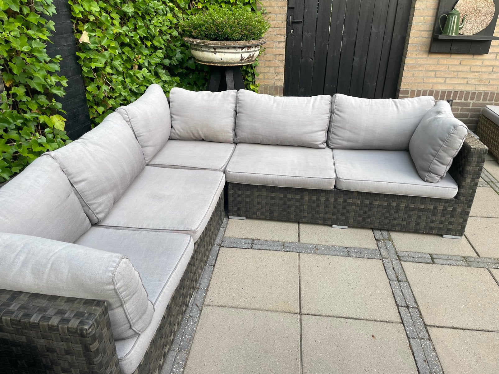 Loungebank, Tuin en Terras, Tuinsets en Loungesets, Ophalen of Verzenden, Gebruikt
