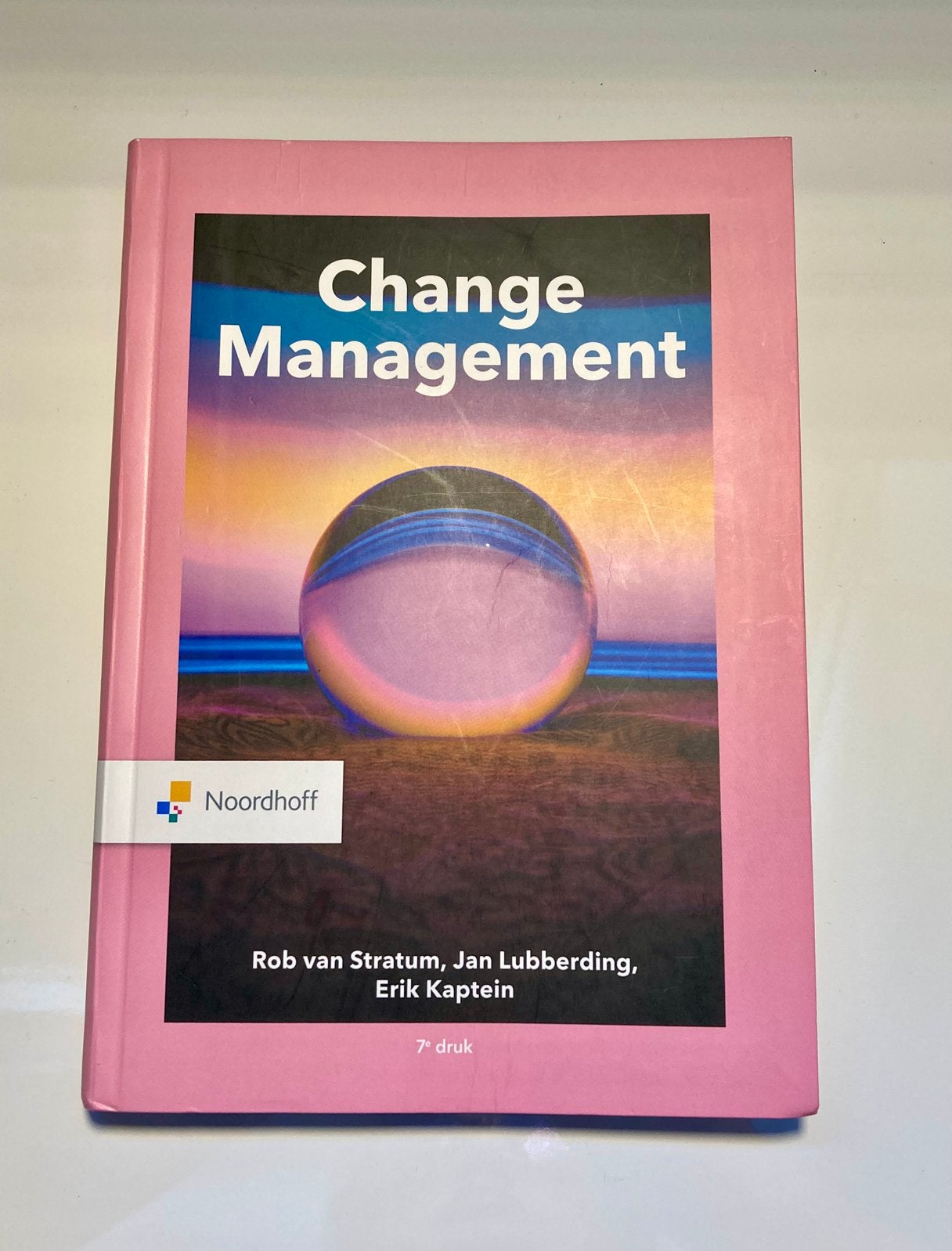 Changemanagement boek 7e druk - Rob van Stratum, Ophalen of Verzenden, Zo goed als nieuw, Natuurwetenschap, Rob van Stratum; Jan Lubberding; Erik Kaptein