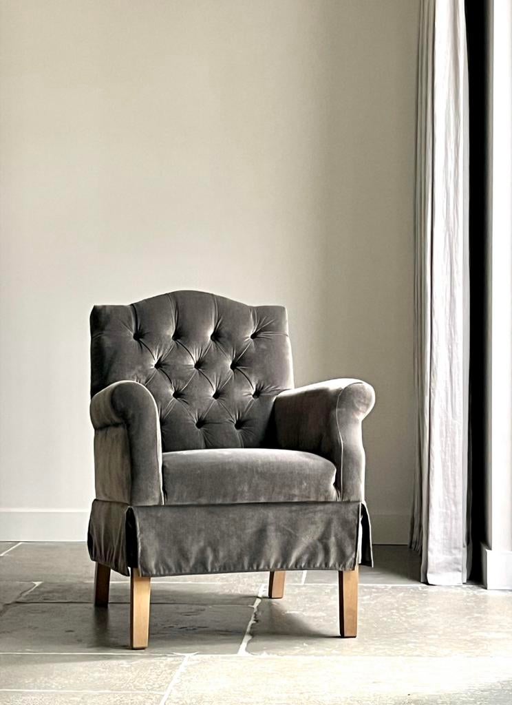Hoffz Fauteuil, Huis en Inrichting, Ophalen, Eenpersoons, 75 tot 100 cm, Zo goed als nieuw