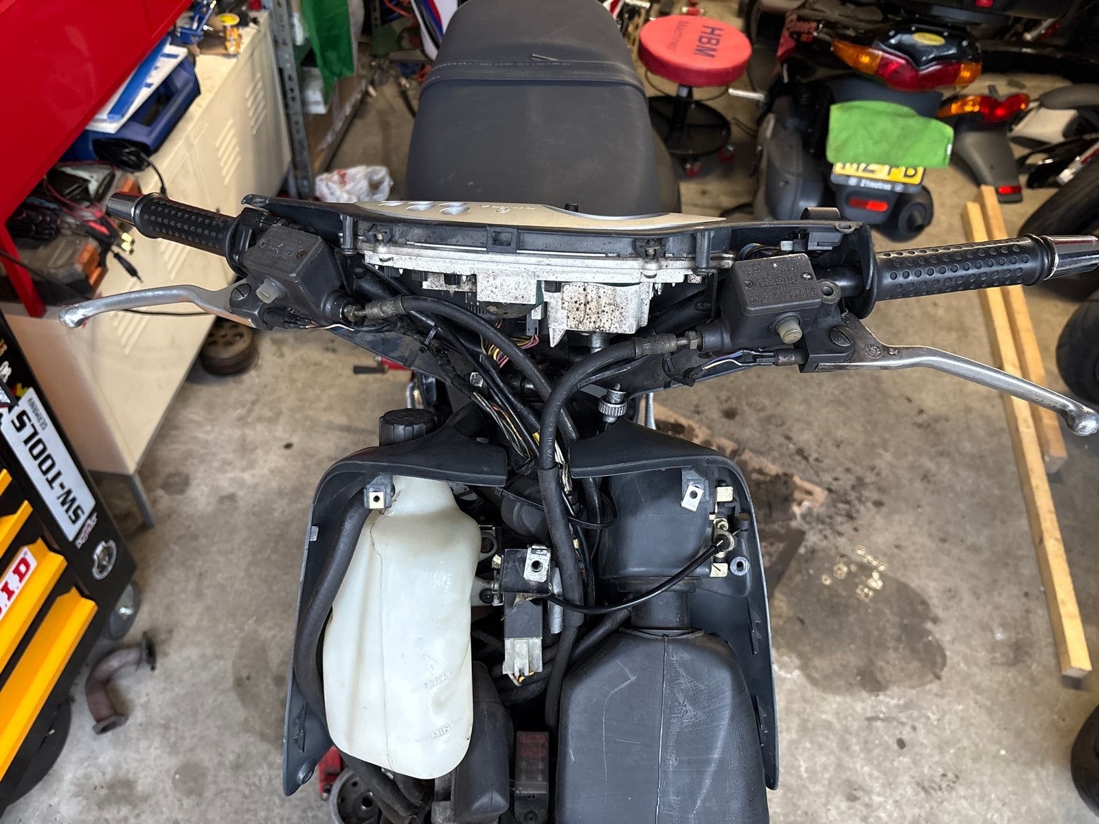 Gilera Runner 125/180cc dubbeldisc Stuur met Hendels, Fietsen en Brommers, Brommeronderdelen | Scooters, Ophalen of Verzenden