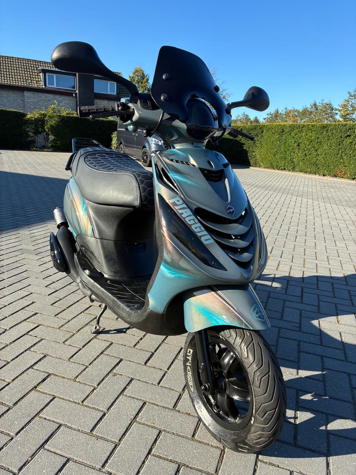 Piaggio zip 2t 70cc malossi, Ophalen of Verzenden, Zo goed als nieuw, Tweetakt, Zip