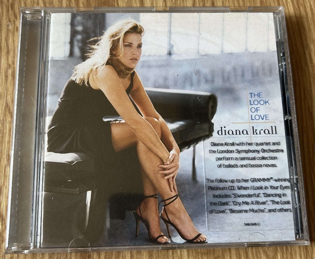 CD Diana Krall - The Look Of Love, Ophalen of Verzenden, 1980 tot heden, Zo goed als nieuw, Jazz