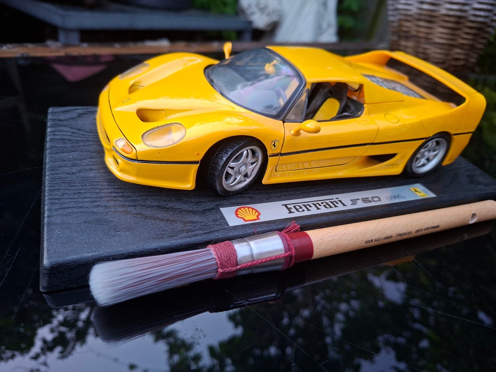 FERRARI F50 1:18, Hobby en Vrije tijd, Ophalen of Verzenden, Zo goed als nieuw, Auto, Overige merken