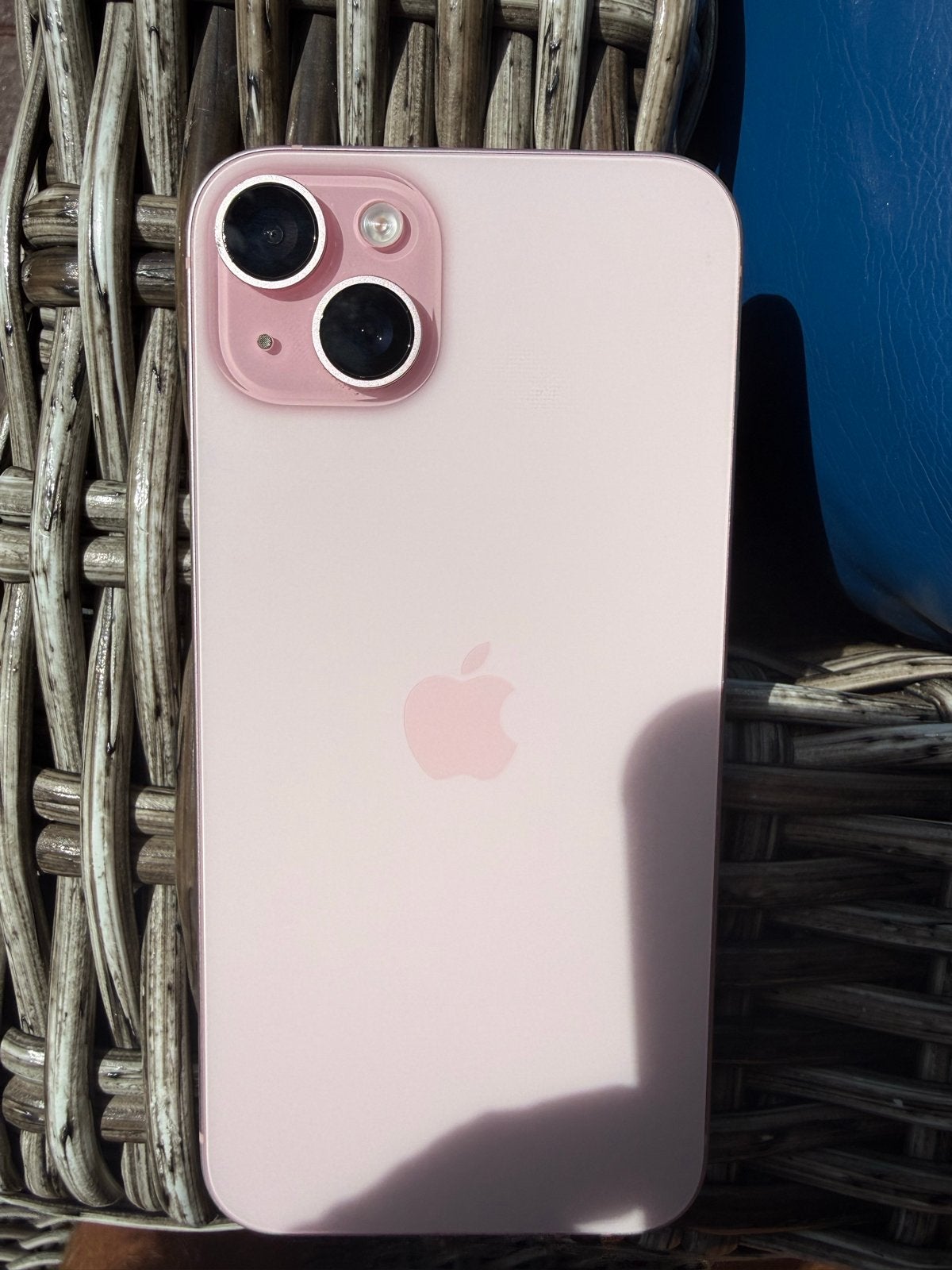 iPhone 15 Plus Roze 128GB - 86% Batterijconditie, Ophalen, 128 GB, 86 %, Zo goed als nieuw