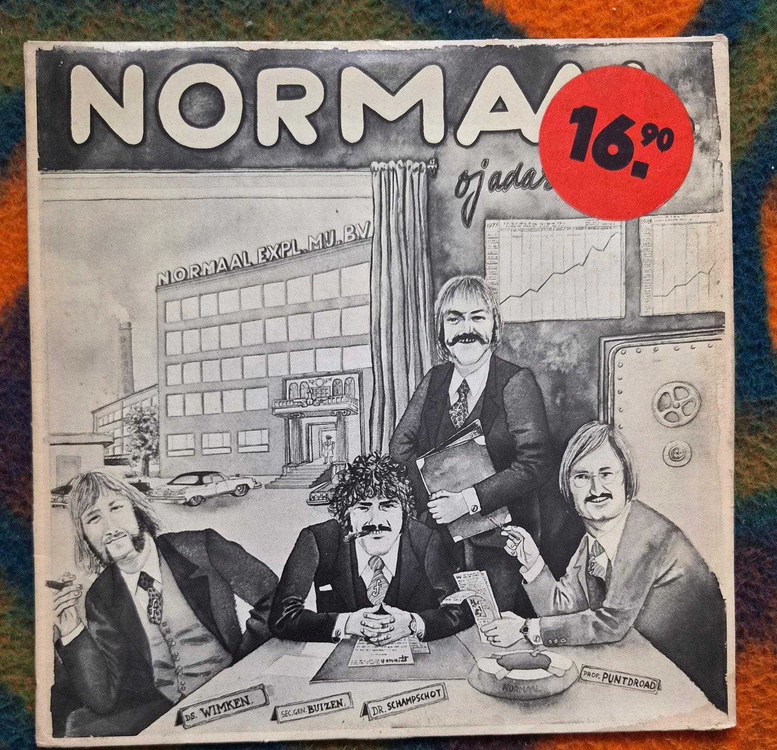 Normaal - Ojadasawa LP (1977), LP, Rock, Gebruikt, Ophalen of Verzenden