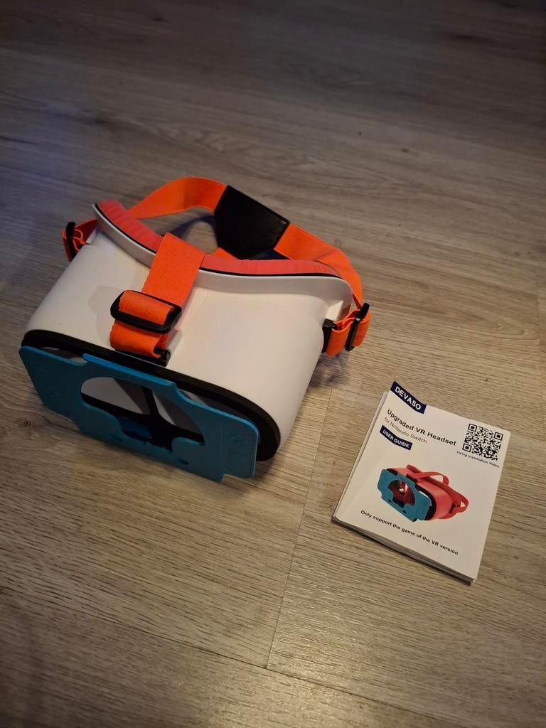 DEVASO VR Headset, Ophalen of Verzenden, Zo goed als nieuw, VR-bril, Nintendo