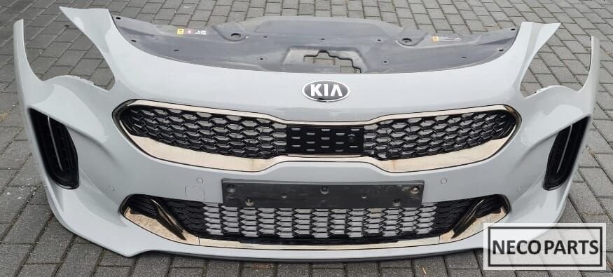 BUMPER KIA STINGER GT LINE VOORBUMPER CAMERA C4S ORIGINEEL, -, -, Ophalen of Verzenden, -