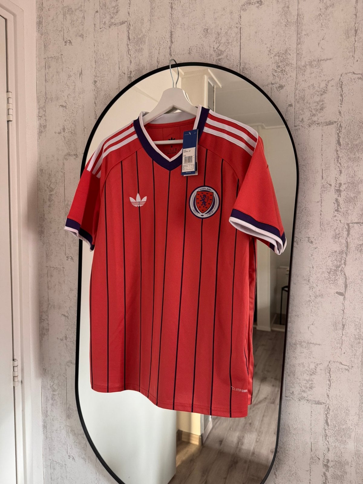 Rood voetbalt-shirt Schotland maat M, Maat M, Verzenden, Nieuw, Shirt