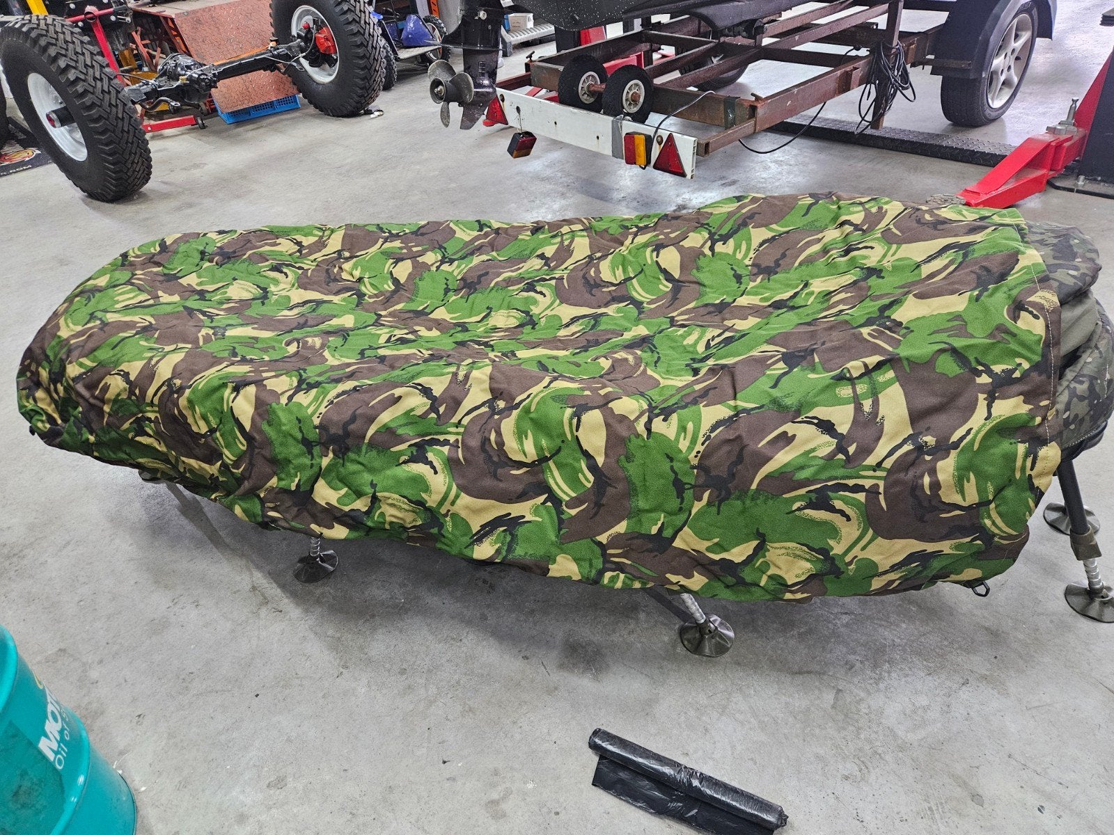 Deb's design shroud , bedchair cover, Watersport en Boten, Ophalen of Verzenden, Zo goed als nieuw, Overige typen