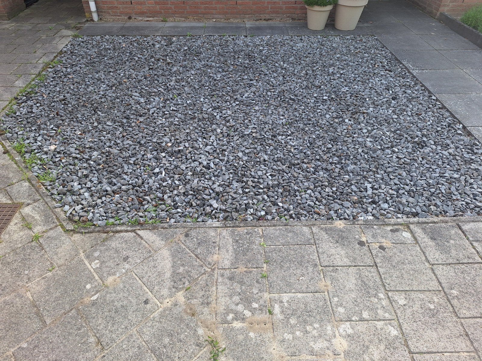 Gratis kiezelstenen, Tuin en Terras, Ophalen, Gebruikt