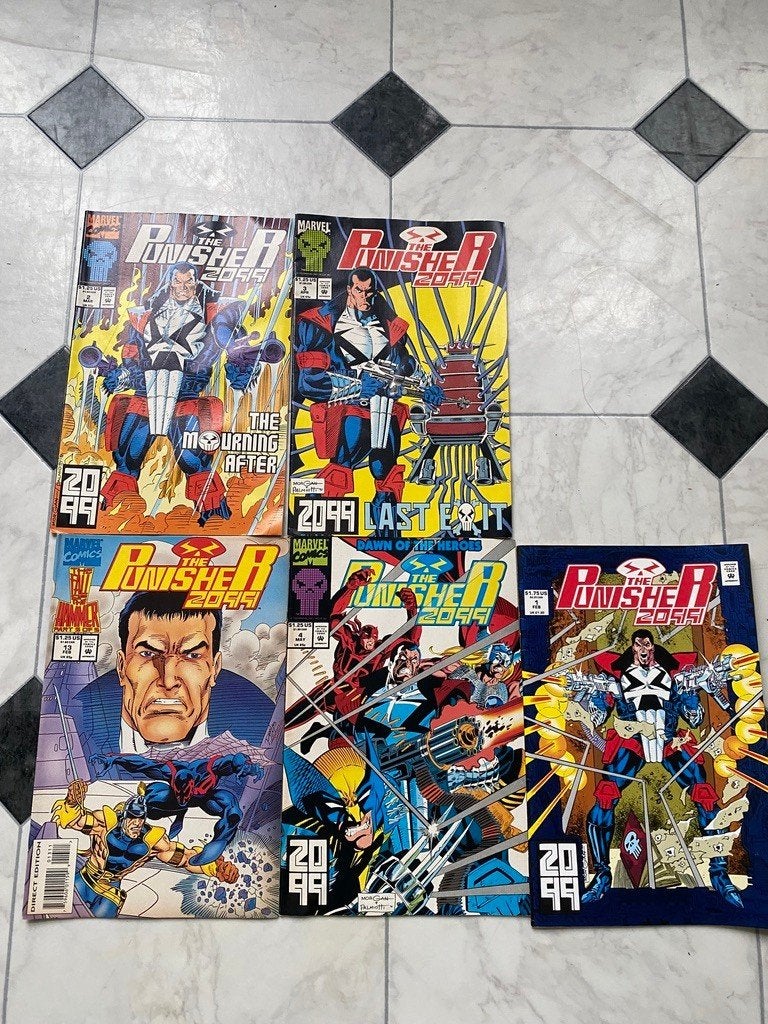 Punisher, Marvel, Boeken, Meerdere comics, Ophalen of Verzenden, Gelezen, Amerika