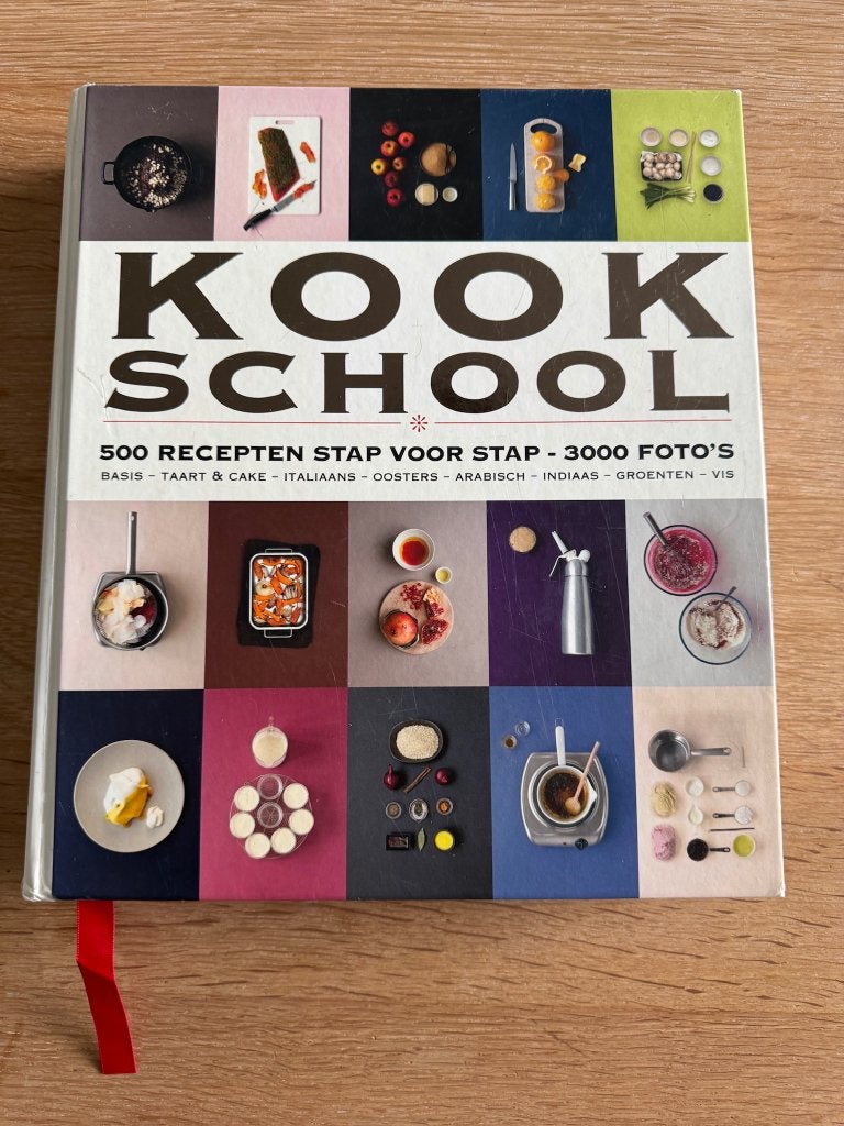 kookschool  kookboek, Boeken, Ophalen of Verzenden, Zo goed als nieuw
