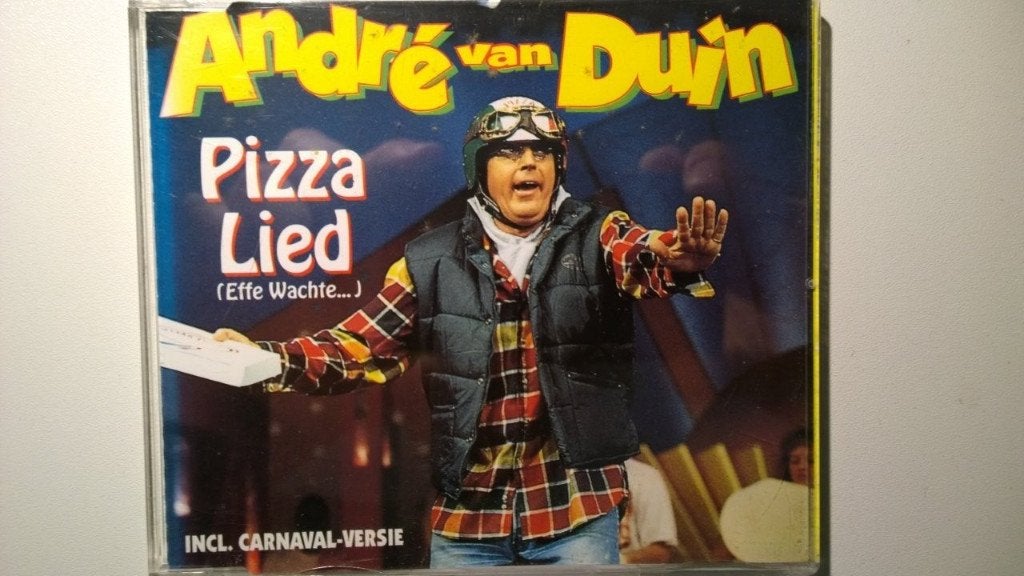 André van Duin - Pizza Lied (Effe Wachte...), Ophalen of Verzenden, Zo goed als nieuw, Nederlandstalig