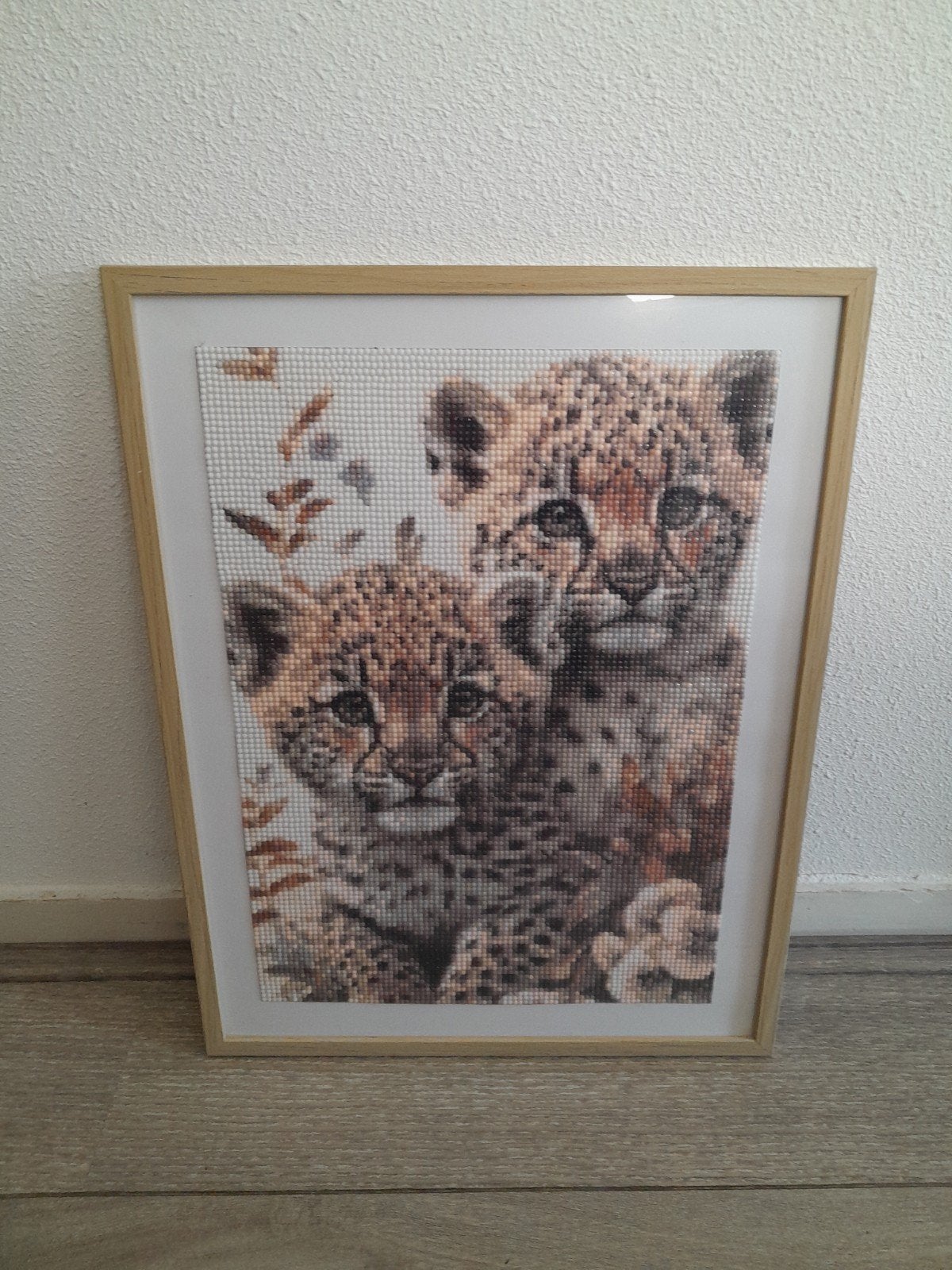 Schilderij panters voor op kinderkamer, Ophalen of Verzenden