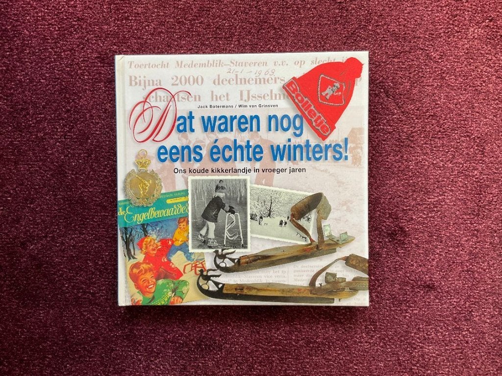 dat waren nog eens winters nostalgie fotoboek Nederland, Ophalen of Verzenden, Zo goed als nieuw