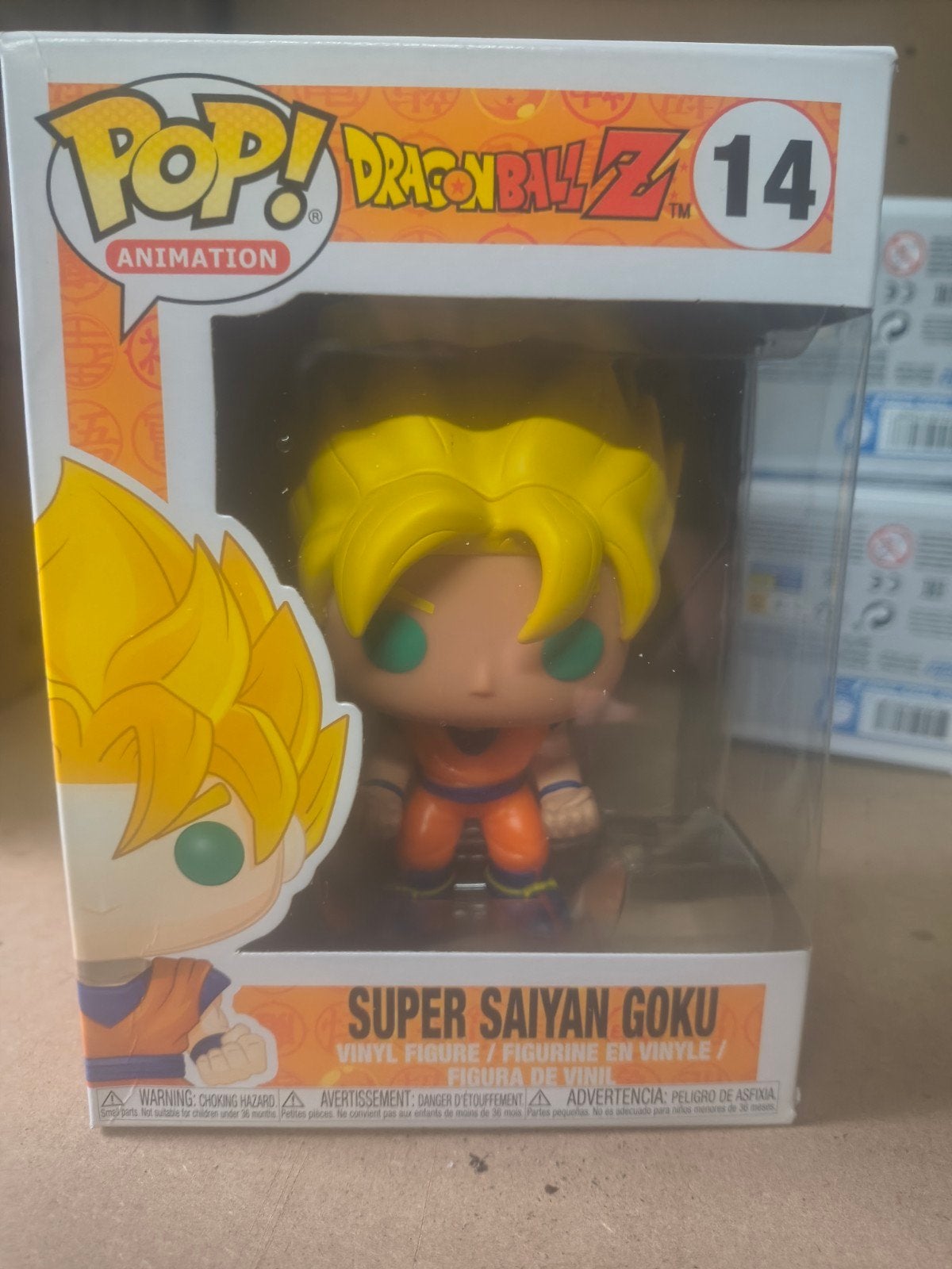 Funko Pop! Animation Dragon Ball Z Super Saiyan Goku #14, Ophalen of Verzenden, Nieuw