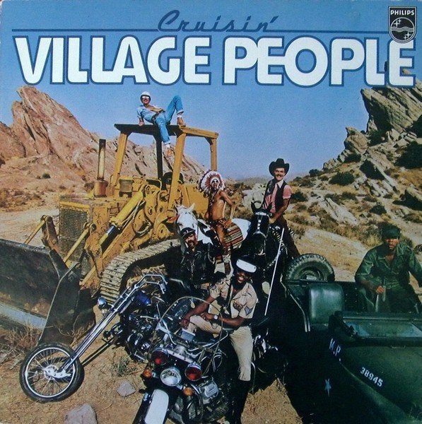 LP - Village People - Cruisin', LP, Inclusief binnenhoes, Ophalen of Verzenden, Zo goed als nieuw