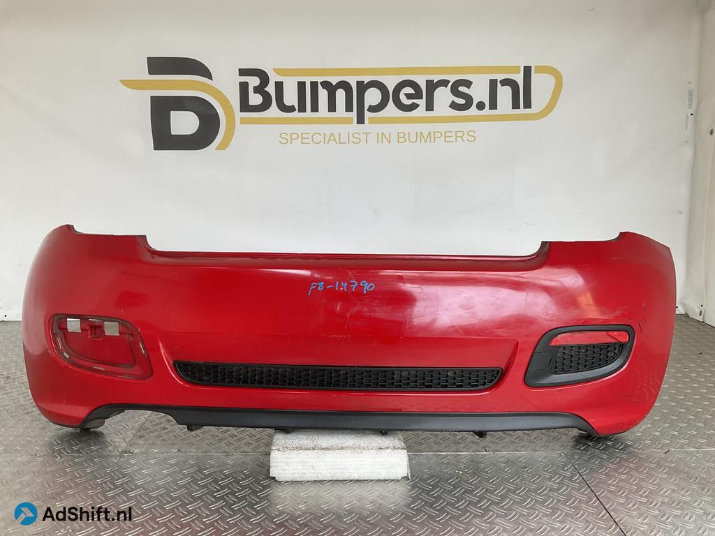 Bumper Fiat 500 S 500s Sport 07-15 C391-ST7503 Achterbumper, Bumper