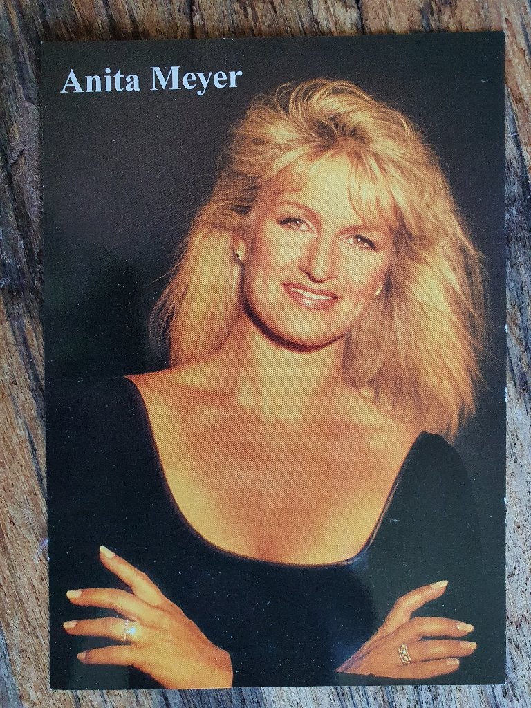 Anita Meyer mooie fotokaart, Ophalen of Verzenden, Nieuw, Foto of Kaart