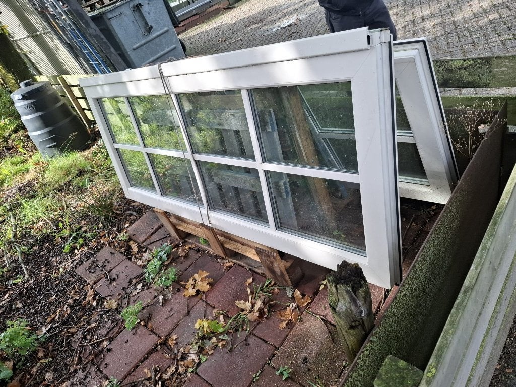 Kunstof tuindeuren, Doe-het-zelf en Verbouw, Ophalen, Kunststof, Deurkozijn, 225 cm of meer