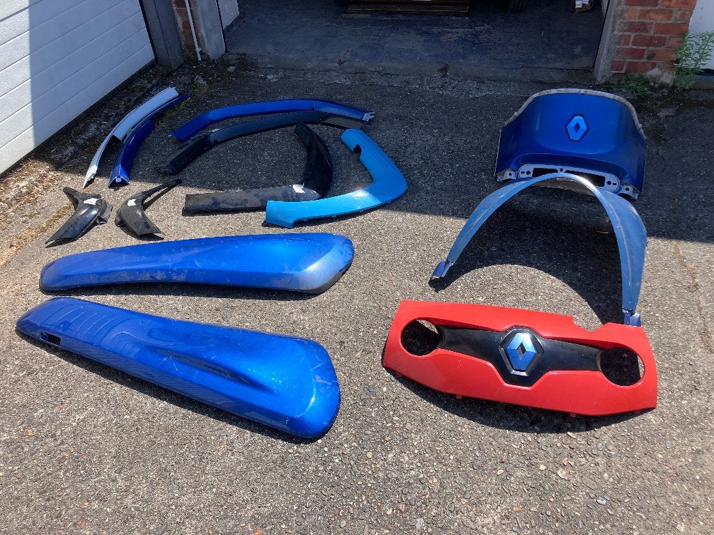 Complete Carrosserie Kit voor Renault Twizy - Nieuwe Look!, Ophalen, Gebruikt, Renault, Motorkap