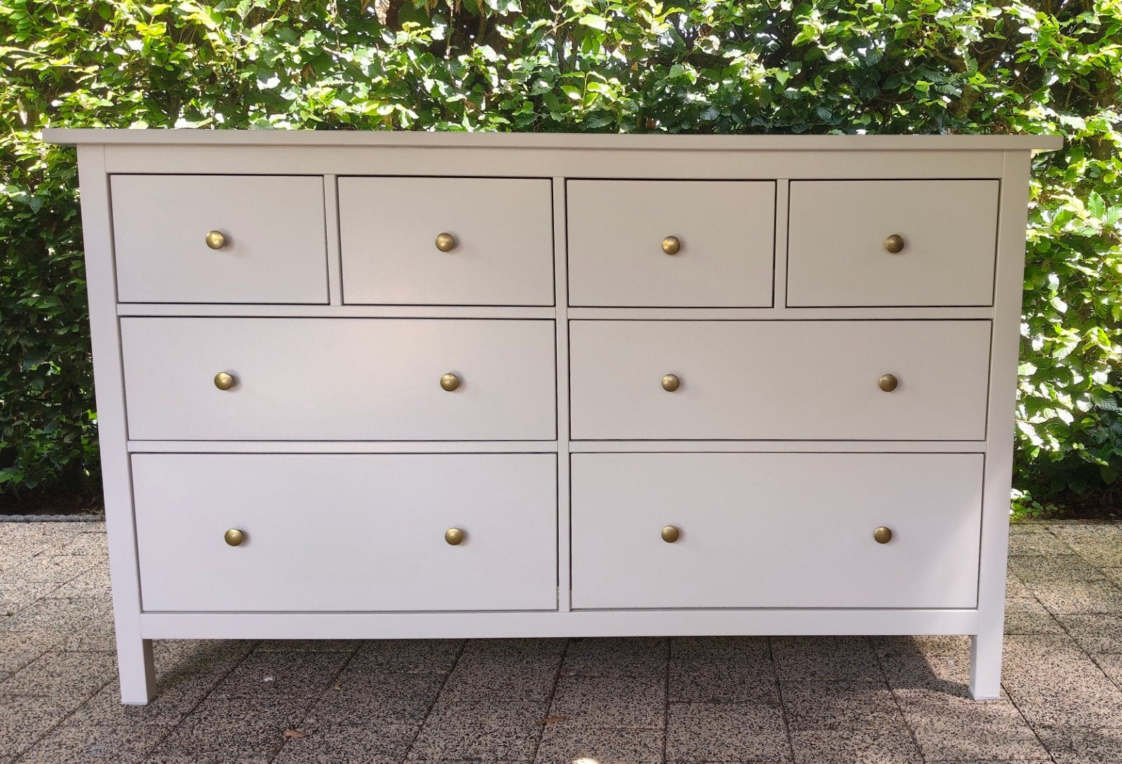 Nette Hemnes commode / kast  Ikea in de kleur Sandy Beach, Ophalen, 5 laden of meer, 150 tot 200 cm, Zo goed als nieuw