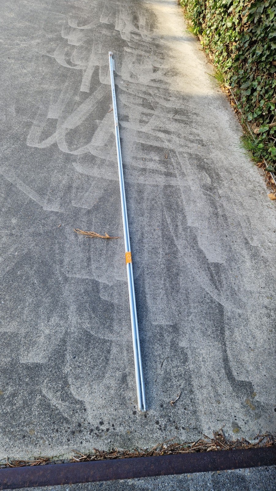 Gordijnrails 240cm - Aluminium, Ophalen, Gebruikt, Onbekend@voorbeeld.com, Metaal