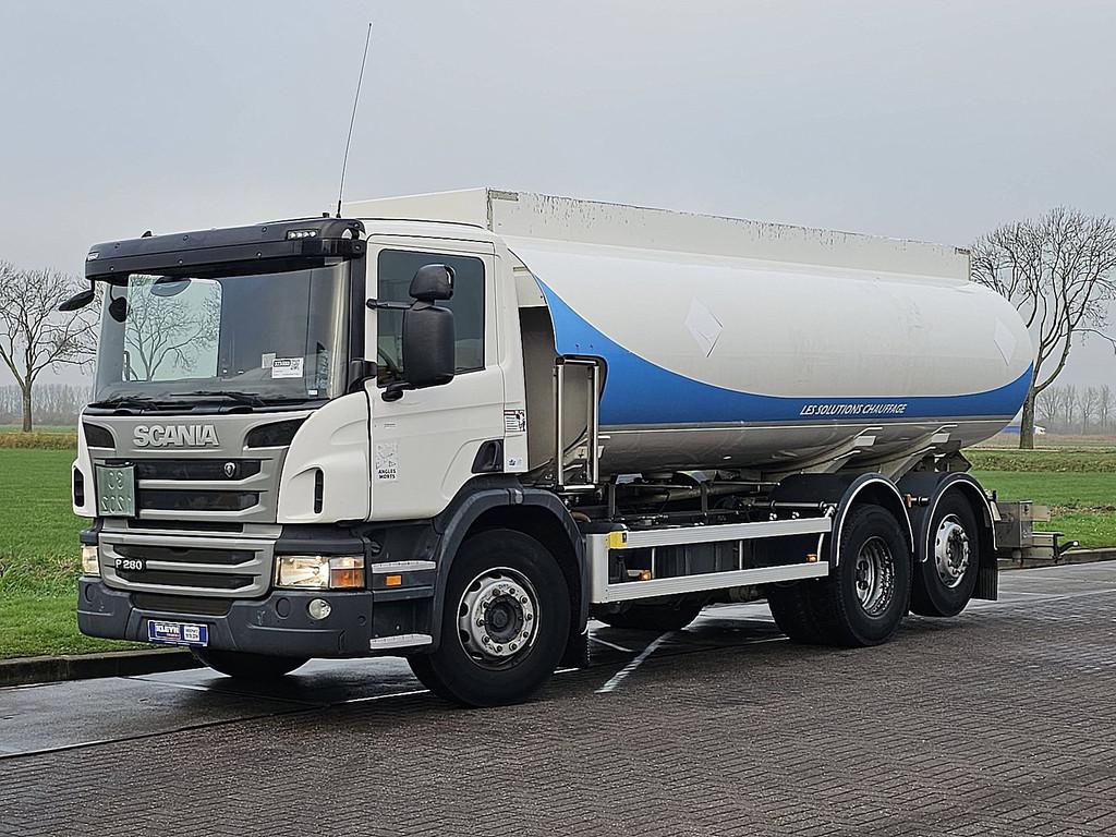 SCANIA P280 6x2*4 fuel 19m3 5 c., Automaat, Euro 6, Scania, Bedrijf
