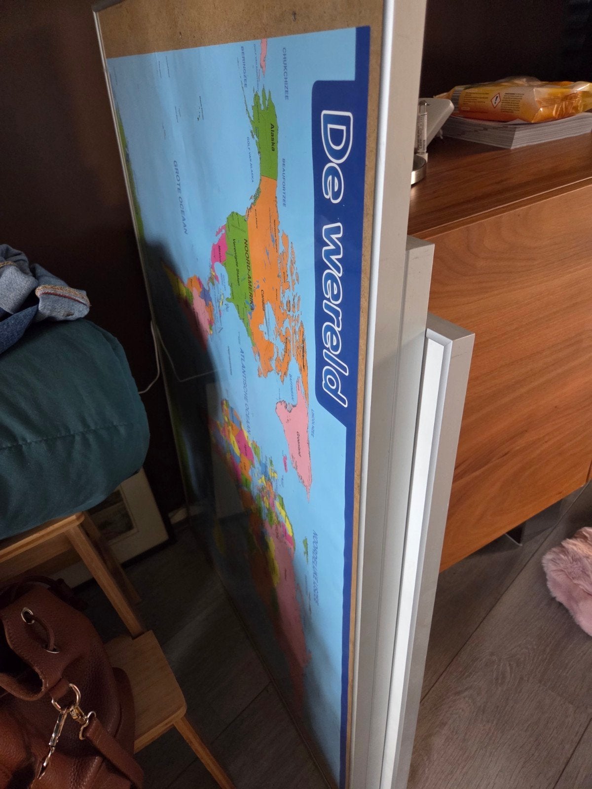 3 Aluminium fotolijsten met glas en ophangsysteem, Ophalen, Gebruikt, Hangend, Fotolijst