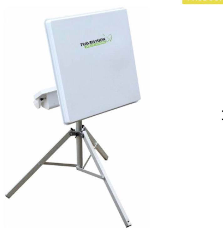 Travel Vision R7 Flat schotel, Audio, Tv en Foto, Schotelantennes, Ophalen of Verzenden, Nieuw, Overige merken
