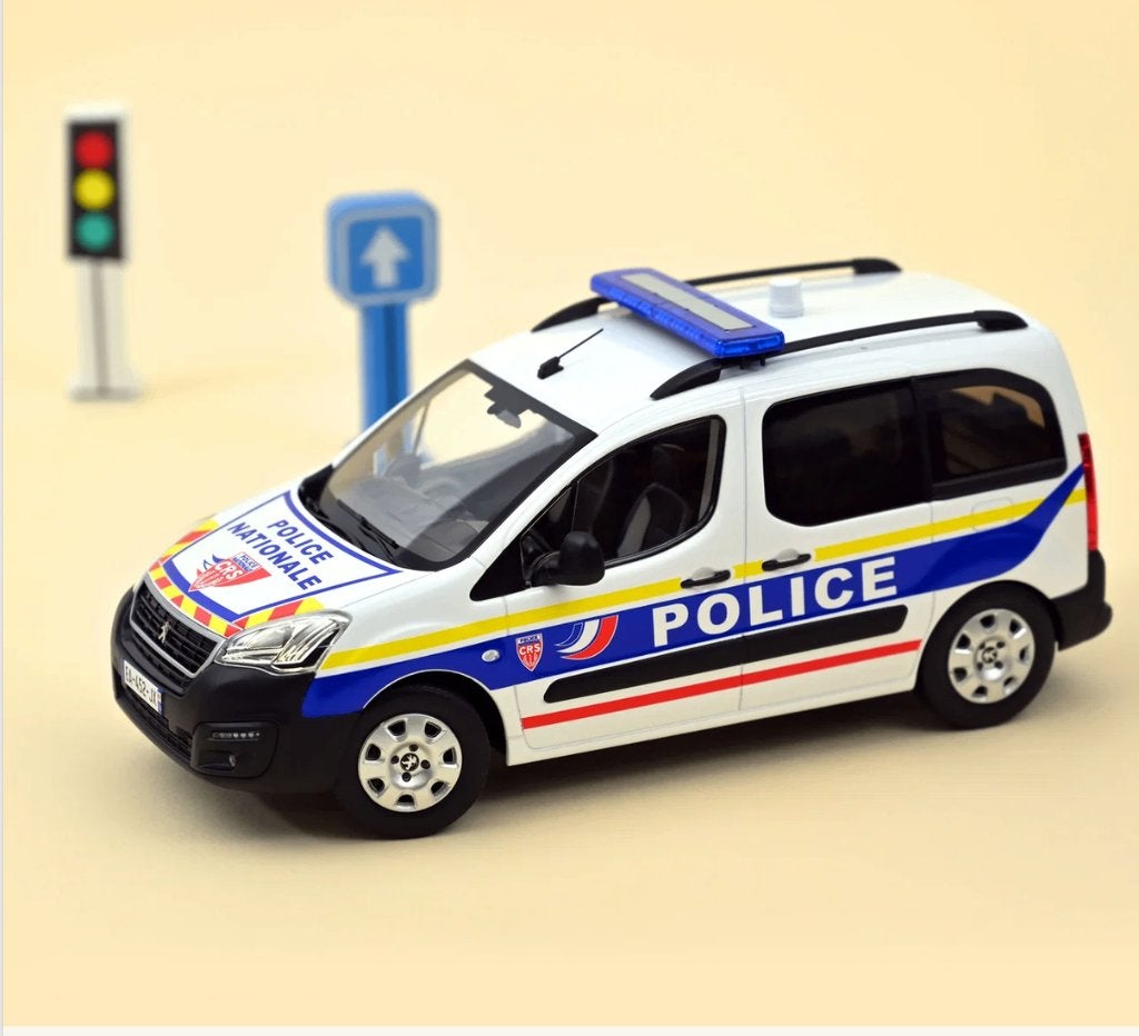 Peugeot Partner '17 Police CRS lim.ed 1/18 NOREV ref. 184892, Hobby en Vrije tijd, Verzenden, Nieuw, Auto, Norev