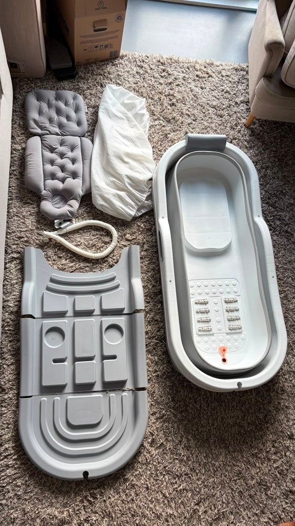 HelloBath Opvouwbaar Zitbad, Ophalen, Gebruikt, Overige typen, 50 tot 100 cm