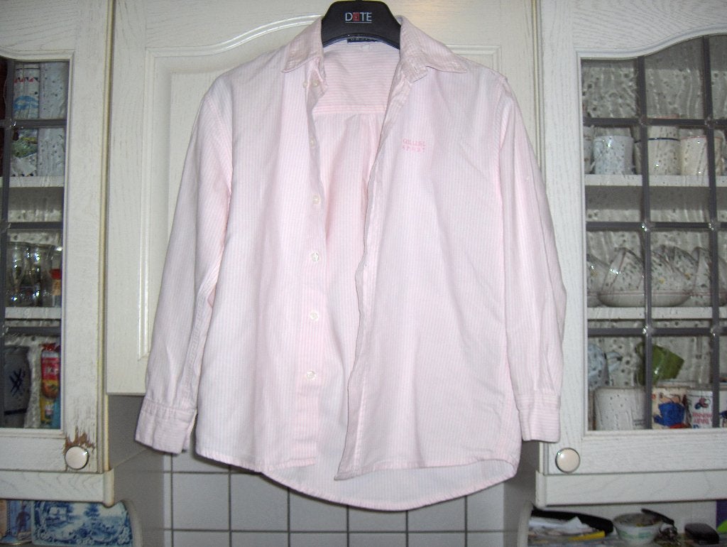 Breed katoenen overhemd blouse COLLEGE STYLE SPORT 152 prima, Kinderen en Baby's, Kinderkleding | Maat 152, Gebruikt, Jongen of Meisje
