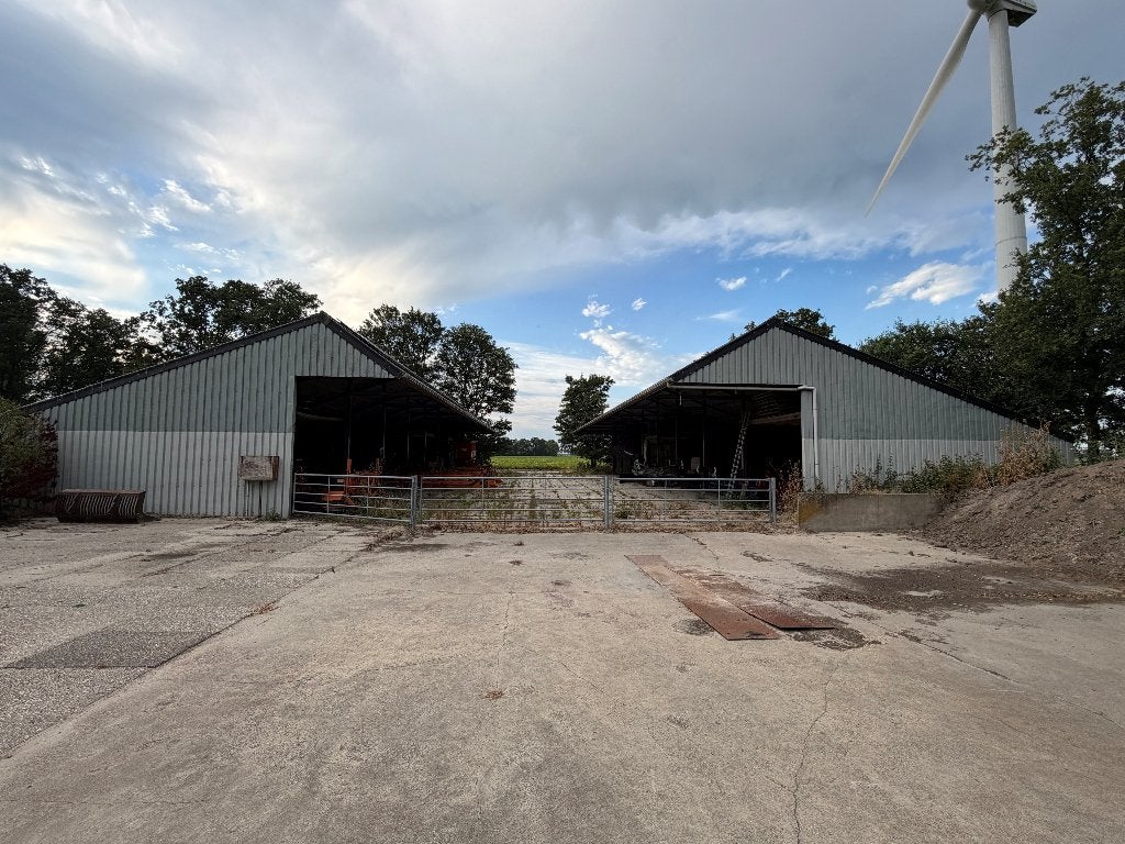 2x Open front stal 290 m2 (overkapping geen asbest), Ophalen, Gebruikt