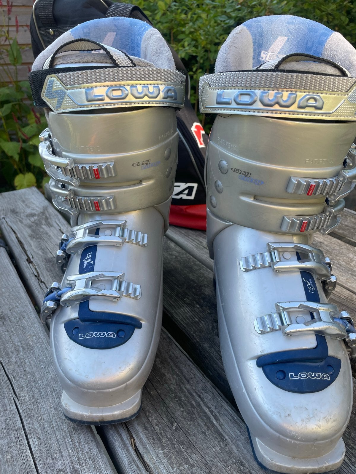 Lowa skischoenen maat 39 met tas, 160 tot 180 cm, Gebruikt, Schoenen, Ophalen
