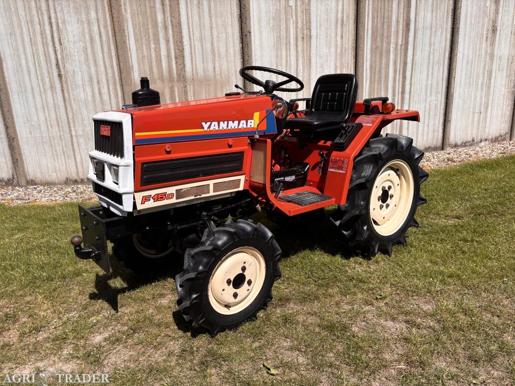 Yanmar F15D 4wd minitractor - 401 uur - 19pk, Yanmar, -, -, Voertuig of Aanhanger