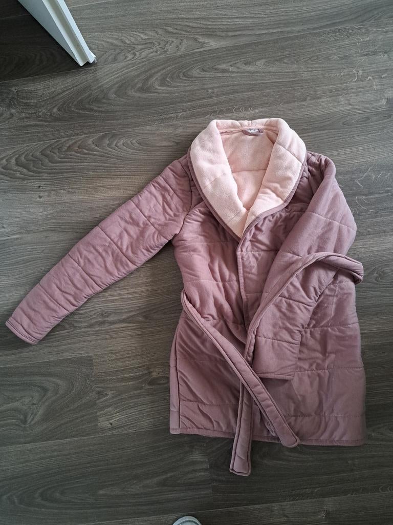 Comfortabele ochtendjas/badjas - Roze/paars, Aldi, Ophalen of Verzenden, Nieuw, Maat 36 (S)