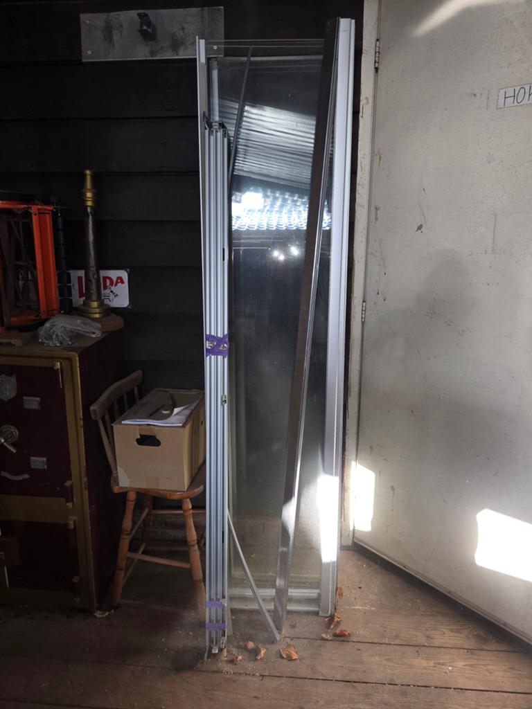 Douchewand 180x200 cm, Ophalen, Nieuw, Met douche