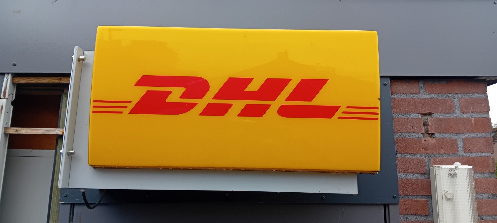 DHL Lichtbak Reclamebord - Origineel en Functioneel, Ophalen of Verzenden